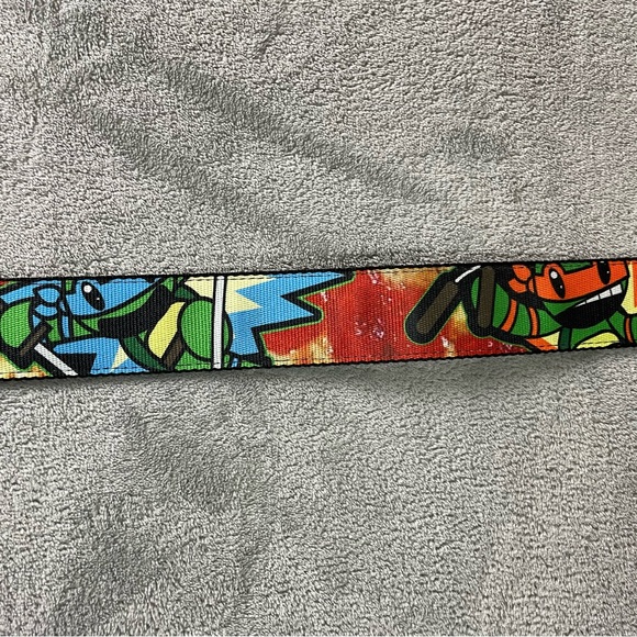 Bioworld Teenage Mutant Ninja Turtles Belt TMNT Adjustable Buckle Men’s Medium - Picture 8 of 16